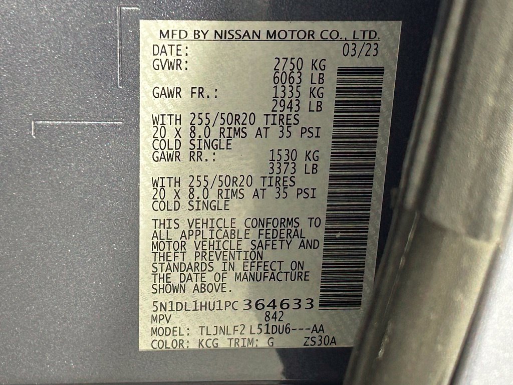 Used 2023 INFINITI QX60 Autograph w/ Cargo Package AWD/4WD image 45
