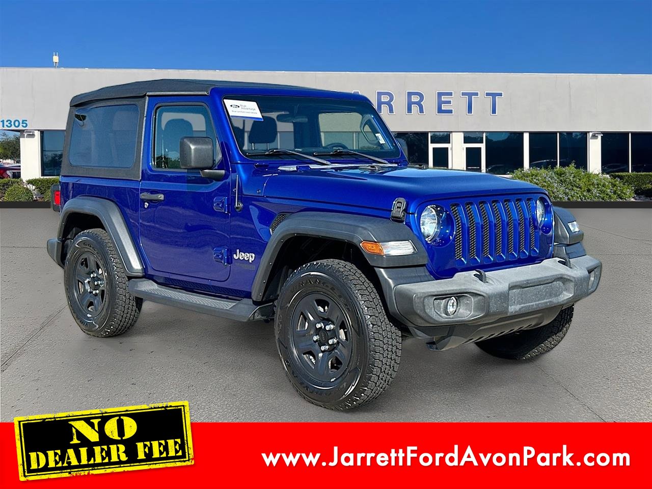 Used 2019 Jeep Wrangler Sport image 1