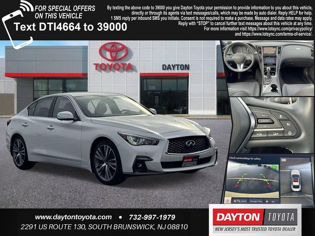 Used 2021 INFINITI Q50 Sensory w/ Cargo Package