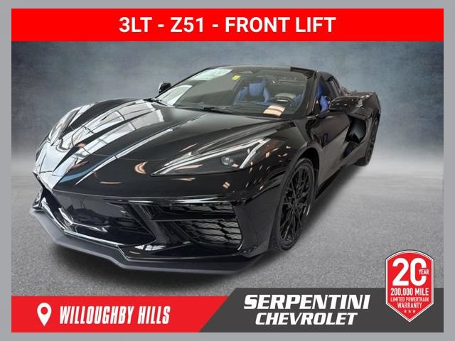 New 2027 Chevrolet Corvette Stingray Convertible w/ Z51 Performance Package RWD image 1