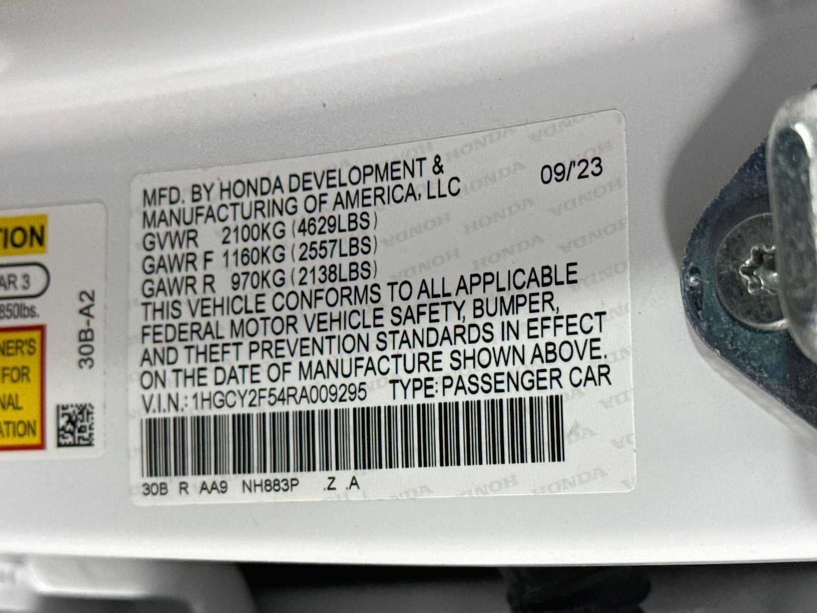Certified 2024 Honda Accord Sport image 29