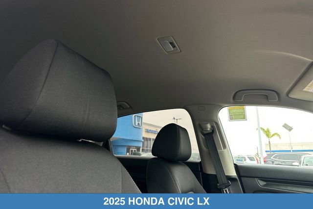 Certified 2025 Honda Civic LX image 19