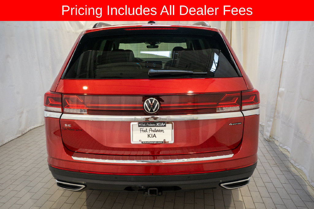 Used 2024 Volkswagen Atlas SE w/ Panoramic Sunroof Package AWD/4WD image 4