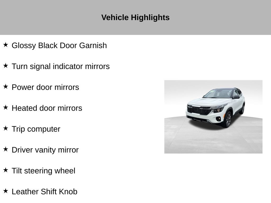 Certified 2024 Kia Seltos S AWD/4WD image 55