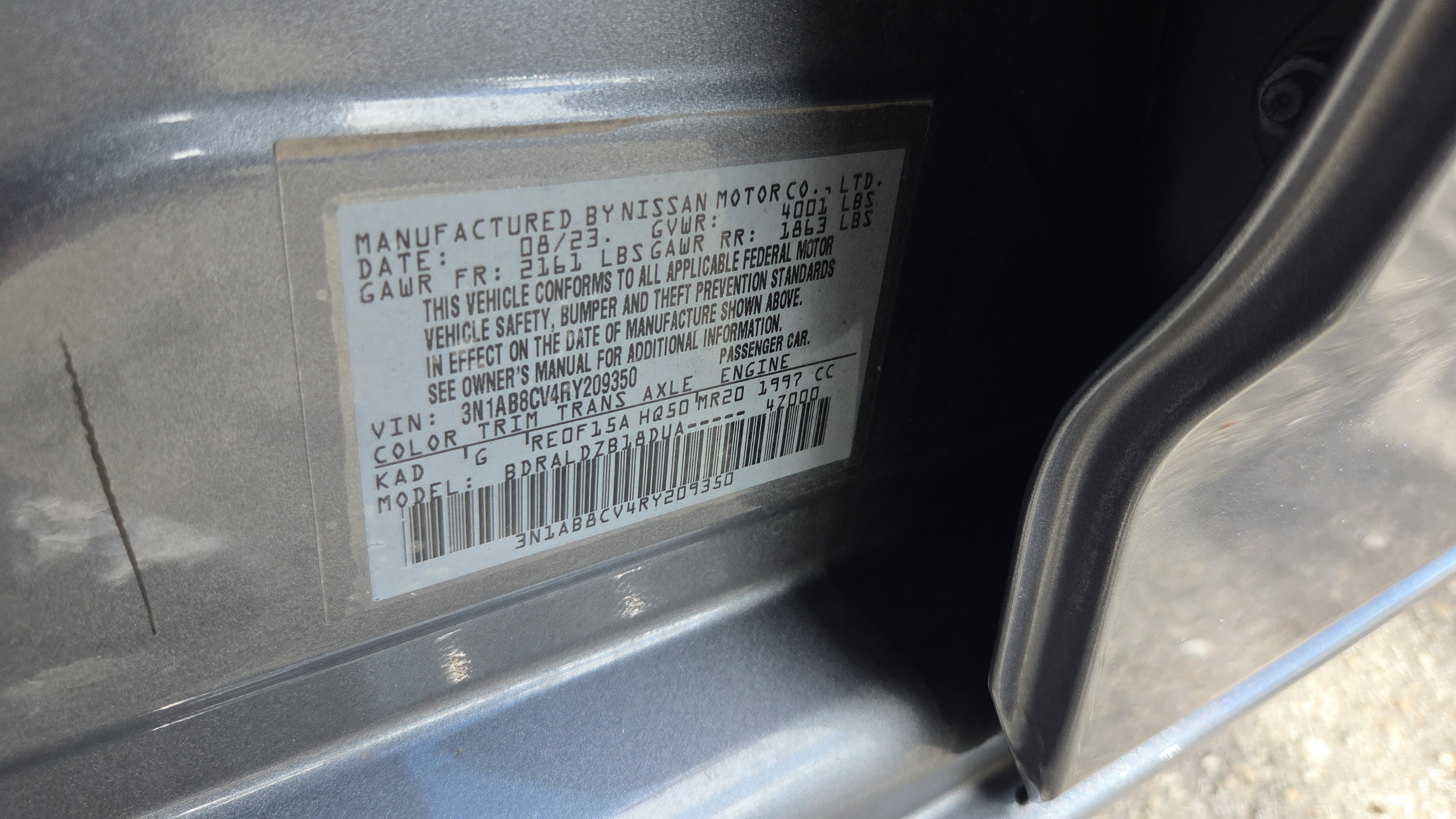 Used 2024 Nissan Sentra SV FWD image 20