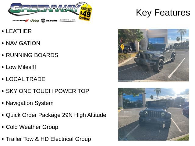 Used 2021 Jeep Wrangler Unlimited Sahara image 2
