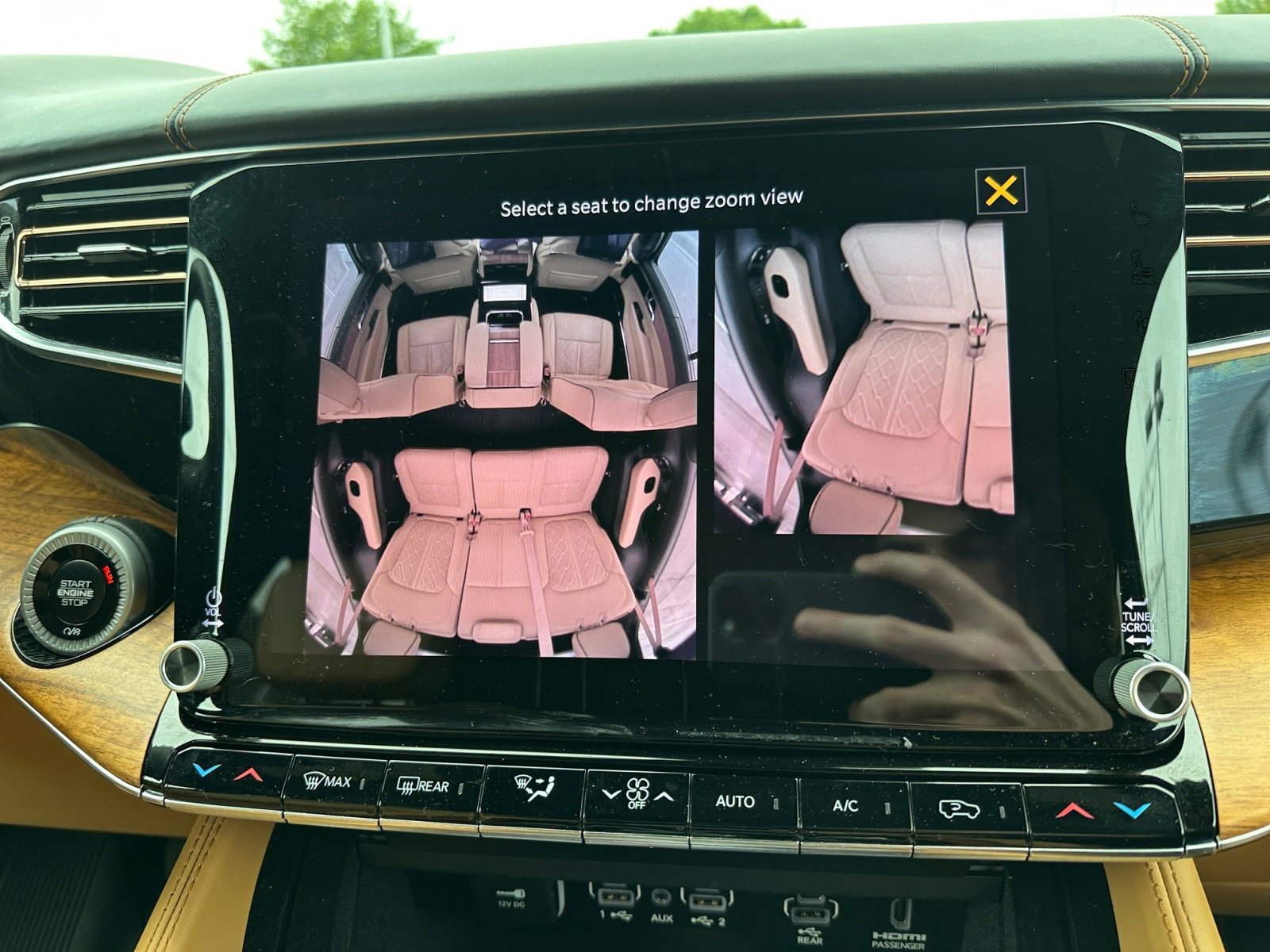 Used 2024 Jeep Grand Wagoneer L Series III w/ Rear Seat Video Group 1 image 44