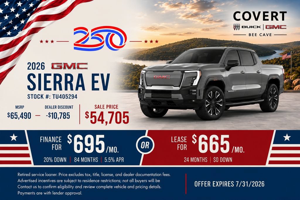 New 2026 GMC Sierra EV Elevation w/ Premium Package AWD/4WD image 2