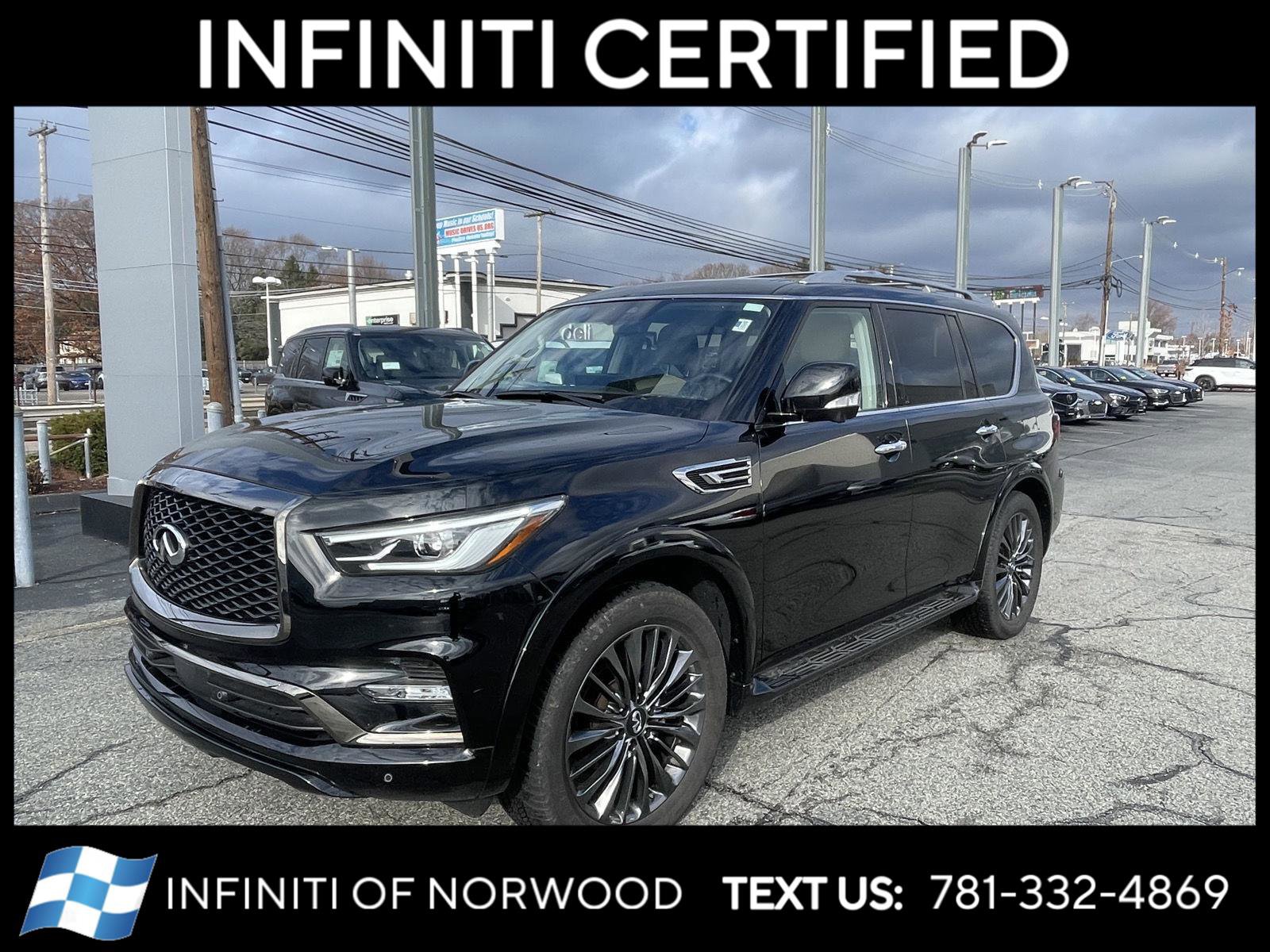Certified 2023 INFINITI QX80 Premium Select w/ All-Season Package image 1
