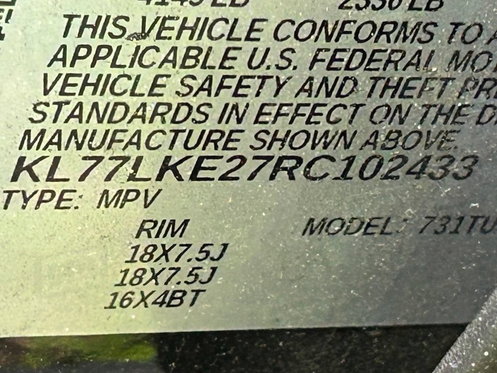 Used 2024 Chevrolet Trax ACTIV w/ Sunroof Package FWD image 49