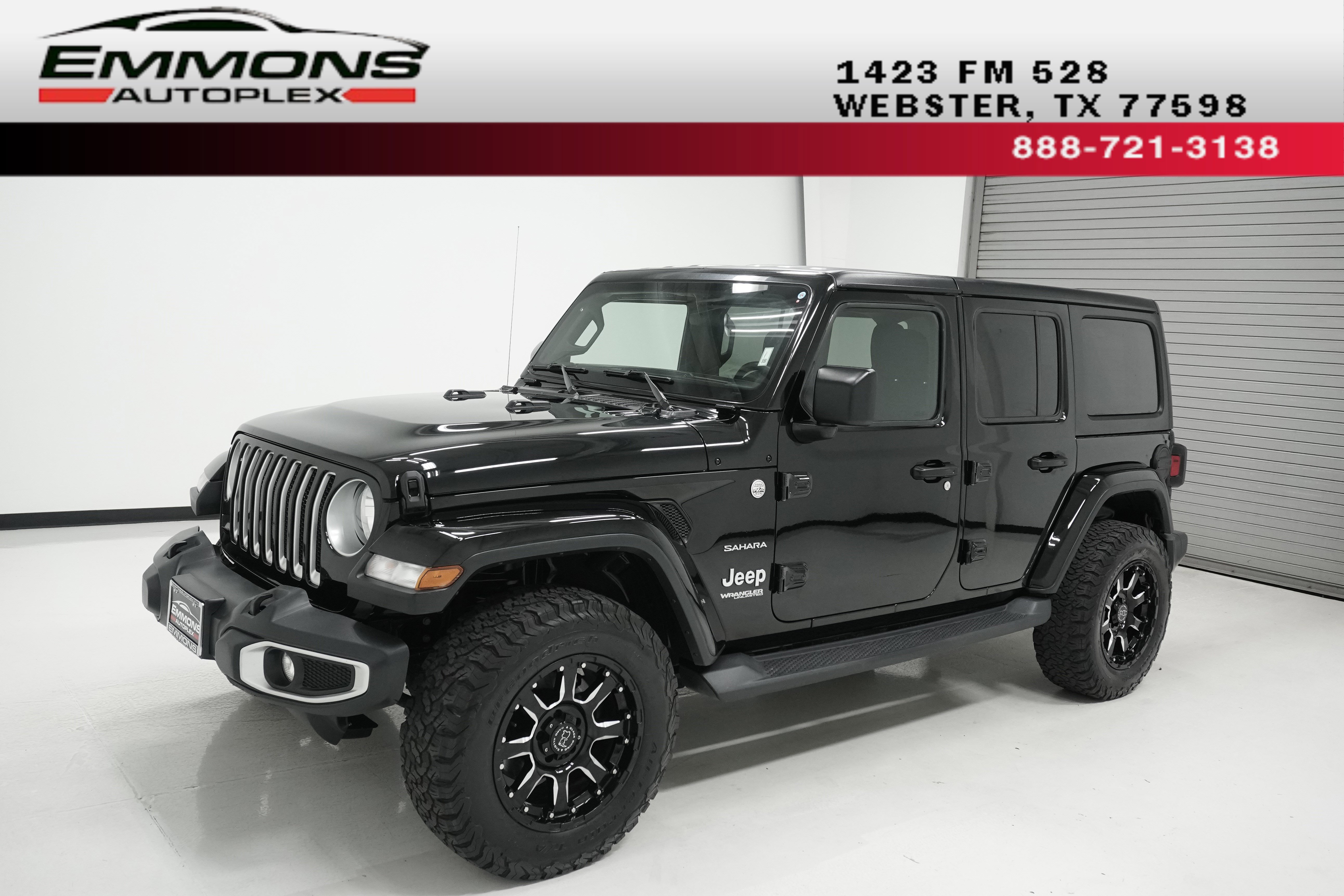 Used 2019 Jeep Wrangler Unlimited Sahara image 1