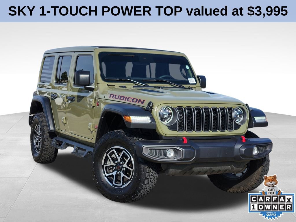 Used 2025 Jeep Wrangler Unlimited Rubicon w/ Technology Group