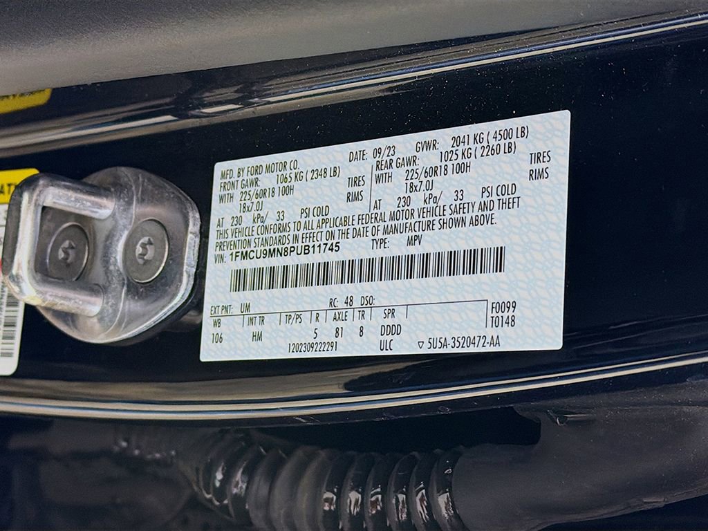 Used 2023 Ford Escape ST-Line w/ Tech Pack #1 image 37