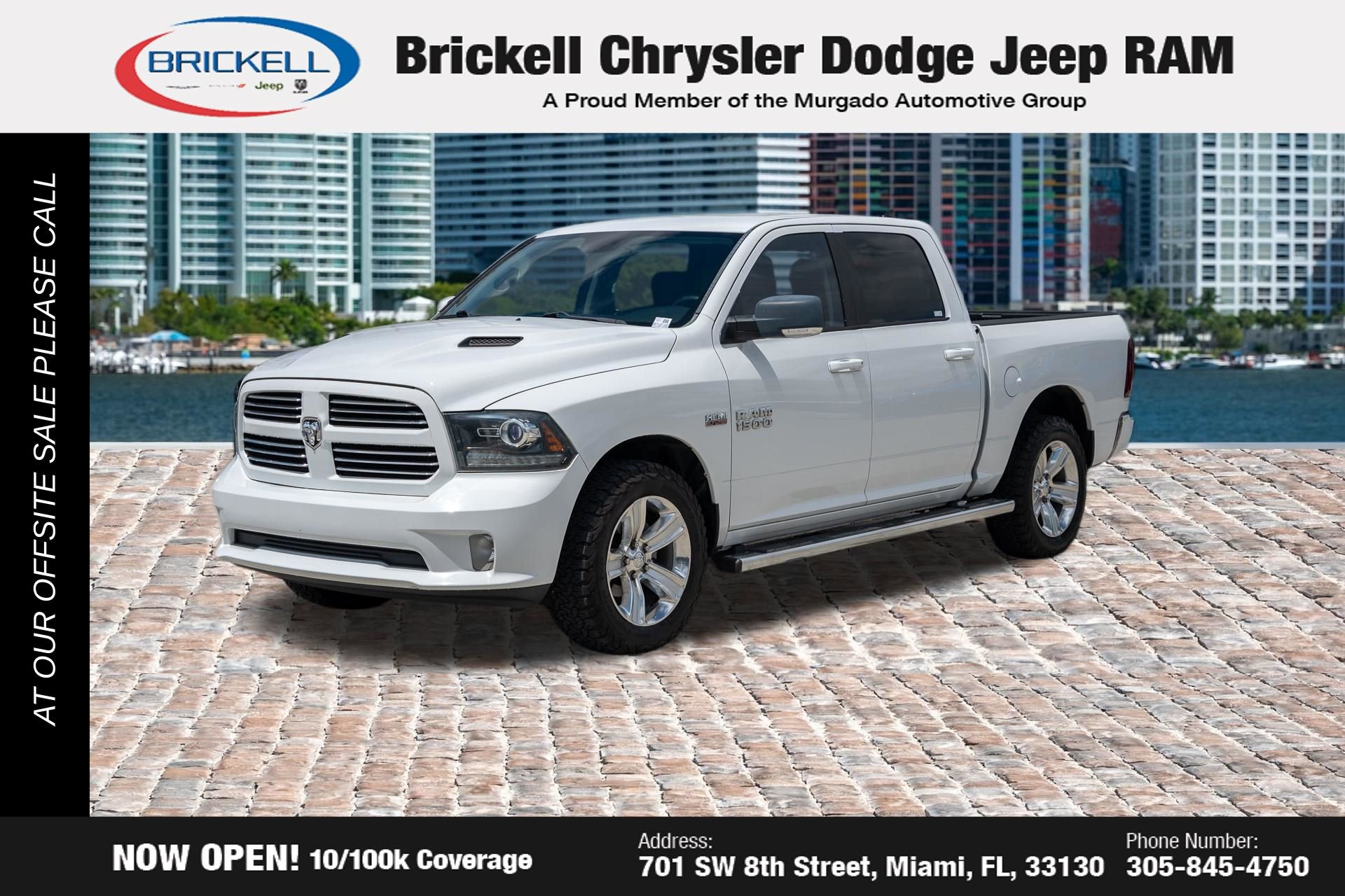 Used 2015 RAM 1500 Sport w/ Remote Start & Security Group
