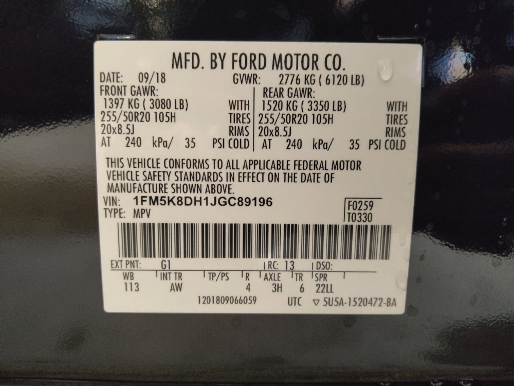 Used 2018 Ford Explorer XLT w/ Equipment Group 202A image 33