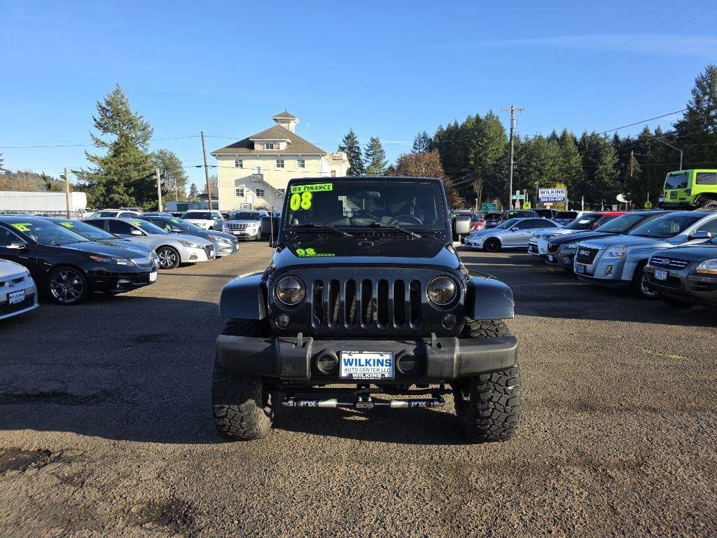 Used 2008 Jeep Wrangler Unlimited Sahara w/ Trailer Tow Group AWD/4WD image 2