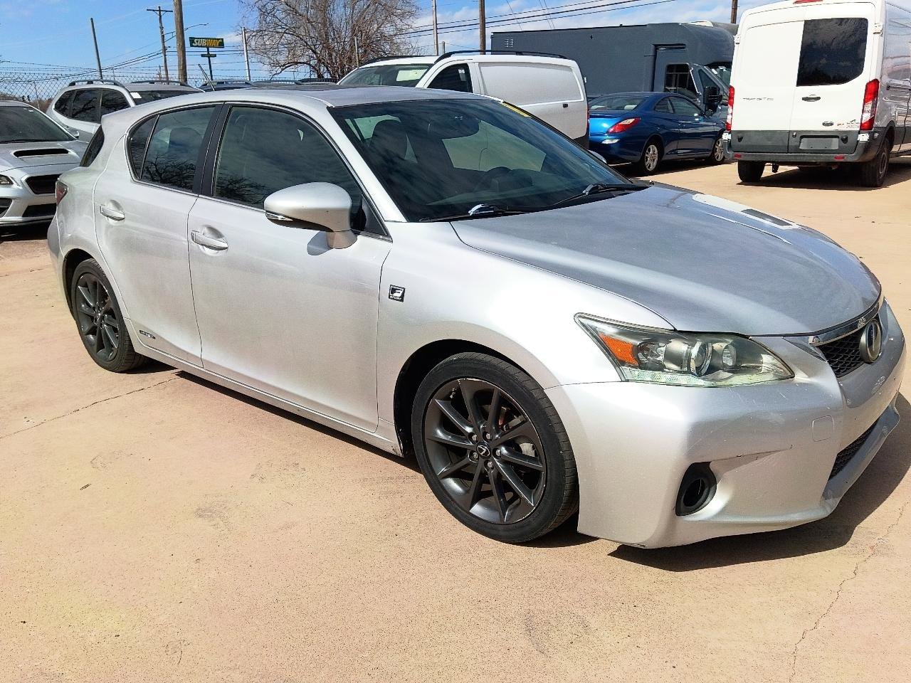 Used 2013 Lexus CT 200h Base w/ F Sport Pkg w/Nuluxe Trim FWD image 3