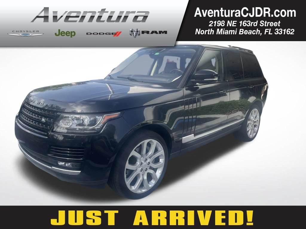 Used 2017 Land Rover Range Rover Supercharged AWD/4WD image 1