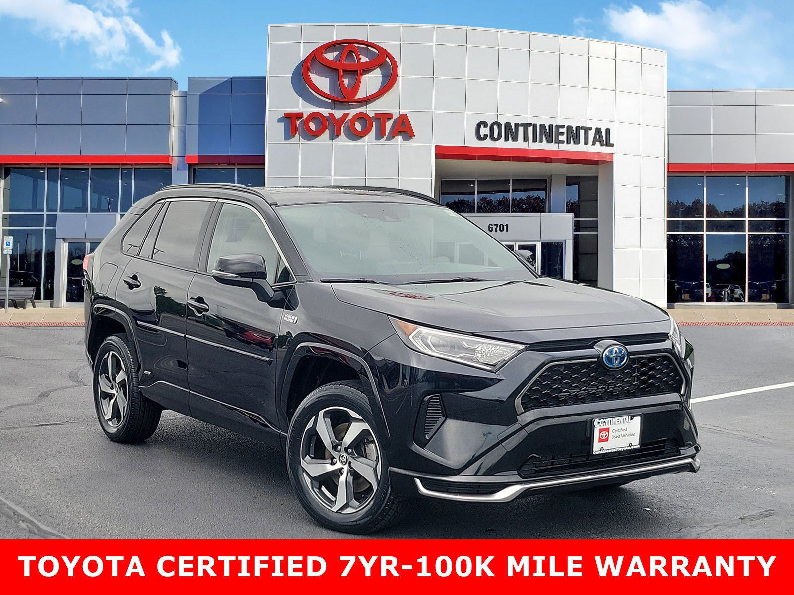 Certified 2021 Toyota RAV4 SE w/ Weather & Moonroof Package AWD/4WD image 1