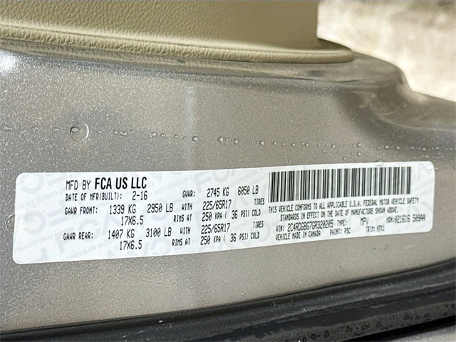 Used 2016 Dodge Grand Caravan SE w/ Quick Order Package 29E SE image 29