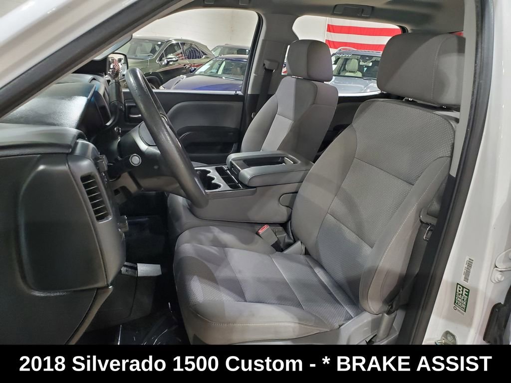 Used 2018 Chevrolet Silverado 1500 Custom w/ Custom Value Package AWD/4WD image 6