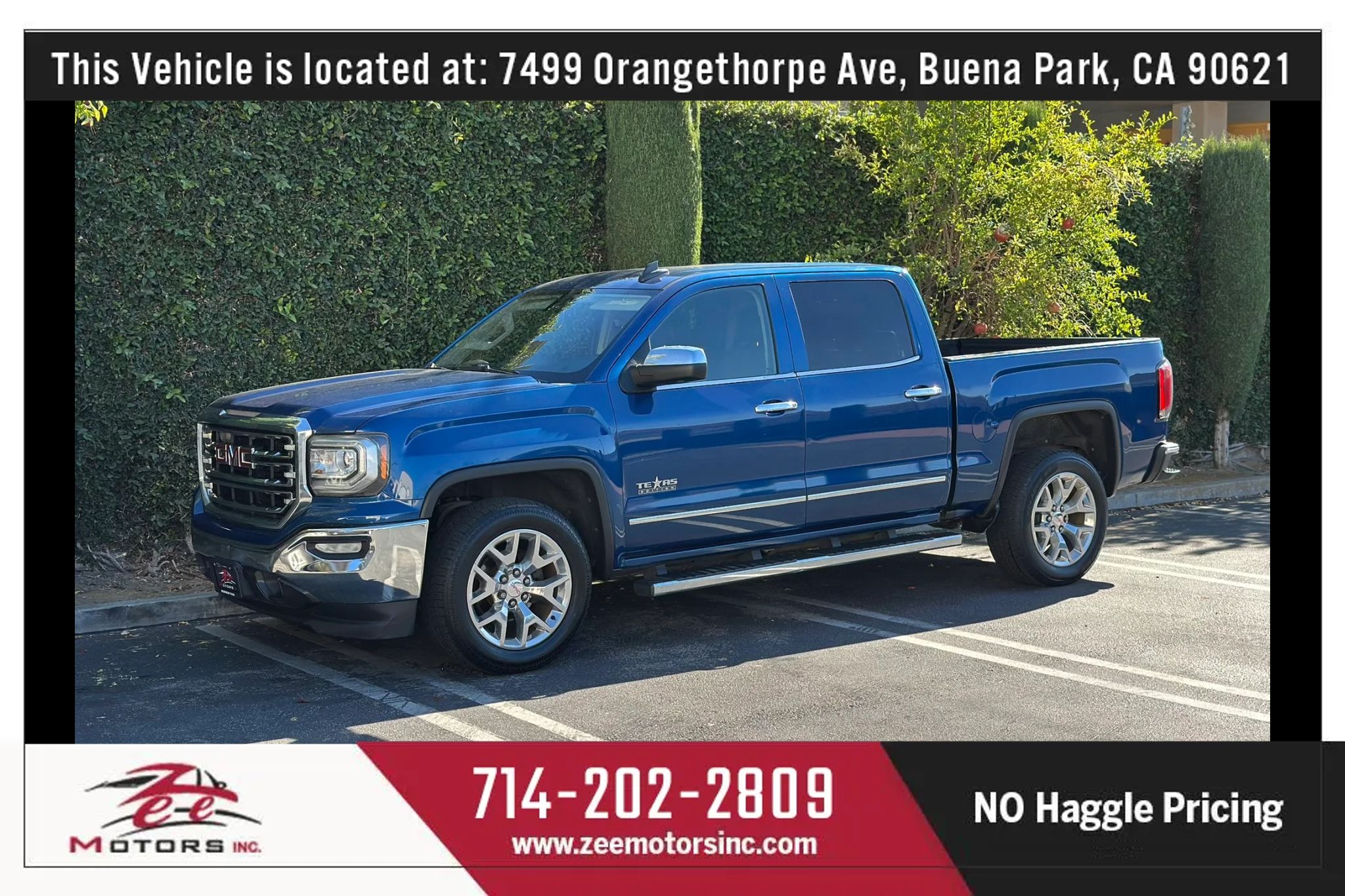 Used 2017 GMC Sierra 1500 SLT w/ Texas SLT Premium Package RWD image 12
