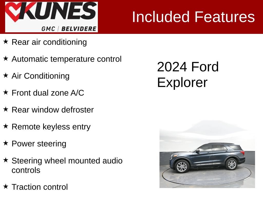 Used 2024 Ford Explorer XLT w/ Equipment Group 202A AWD/4WD video 2
