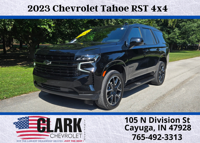 Used 2023 Chevrolet Tahoe RST w/ Sport Performance Package