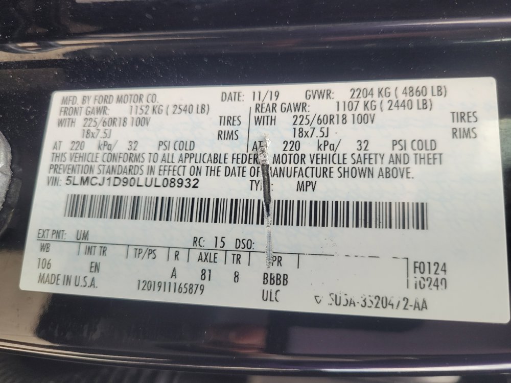Used 2020 Lincoln Corsair AWD image 33
