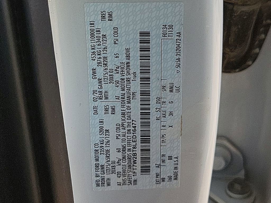 Used 2020 Ford F250 Platinum w/ FX4 Off-Road Package image 35