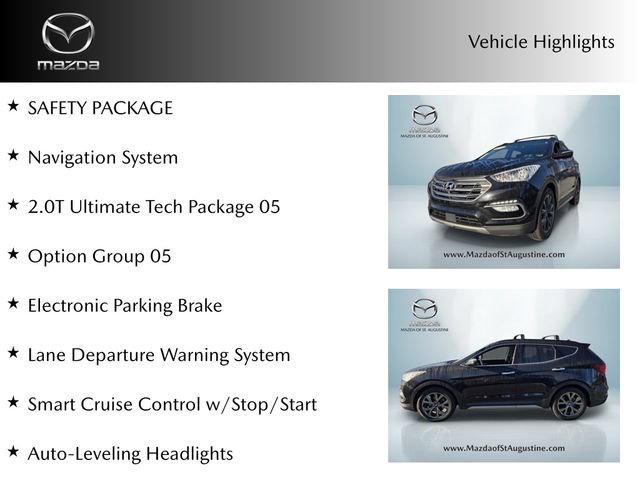 Used 2018 Hyundai Santa Fe Sport w/ 2.0T Ultimate Tech Package 05 FWD image 4