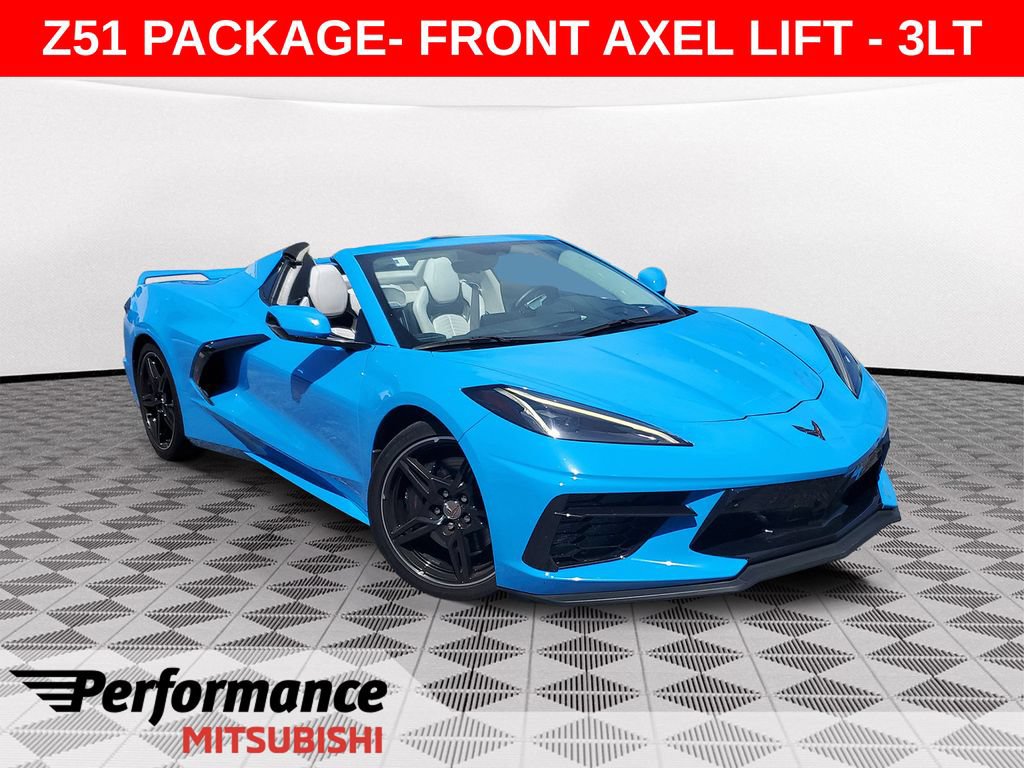 Used 2022 Chevrolet Corvette Stingray Premium Conv w/ Z51 Performance Package