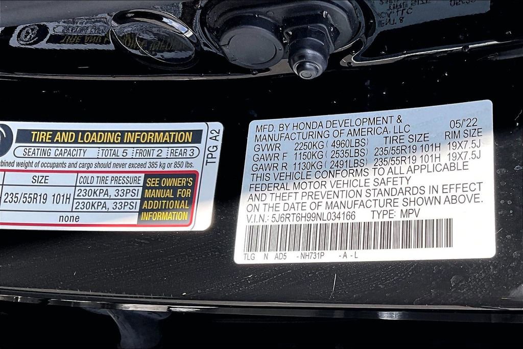 Used 2022 Honda CR-V Touring image 16