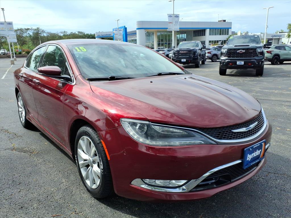 Used 2015 Chrysler 200 C w/ Navigation & Sound Group I