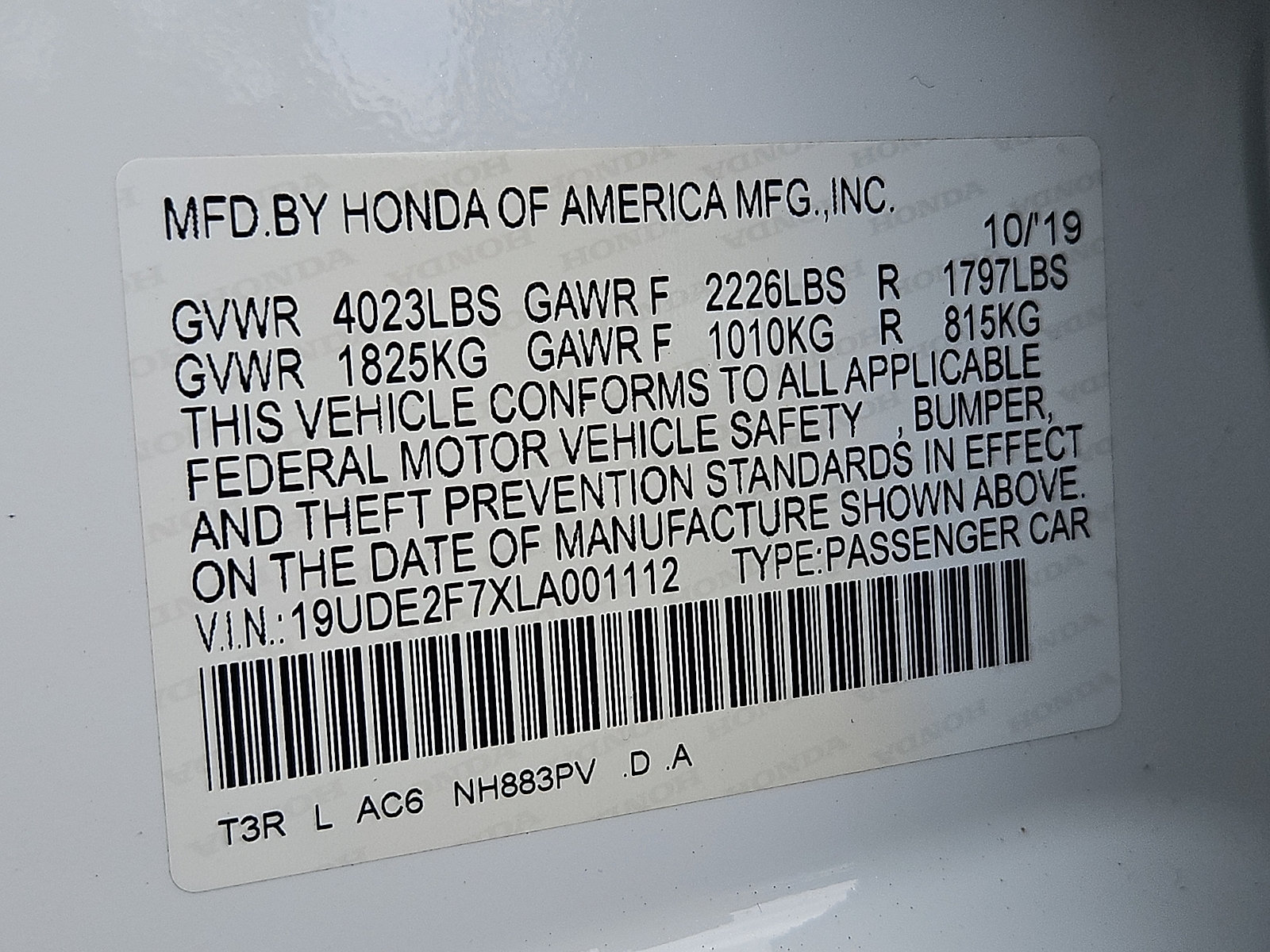 Certified 2020 Acura ILX FWD image 28