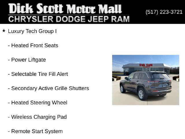Certified 2024 Jeep Grand Cherokee Laredo X w/ Luxury Tech Group I AWD/4WD image 27