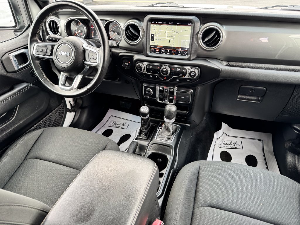 Used 2021 Jeep Wrangler Unlimited Sahara w/ Uconnect 4C Nav & Sound Group AWD/4WD image 12