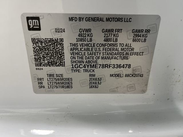 Used 2024 Chevrolet Silverado 2500 Custom w/ Custom Value Package image 38