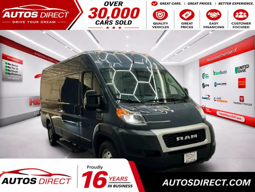 Used 2020 RAM ProMaster 3500