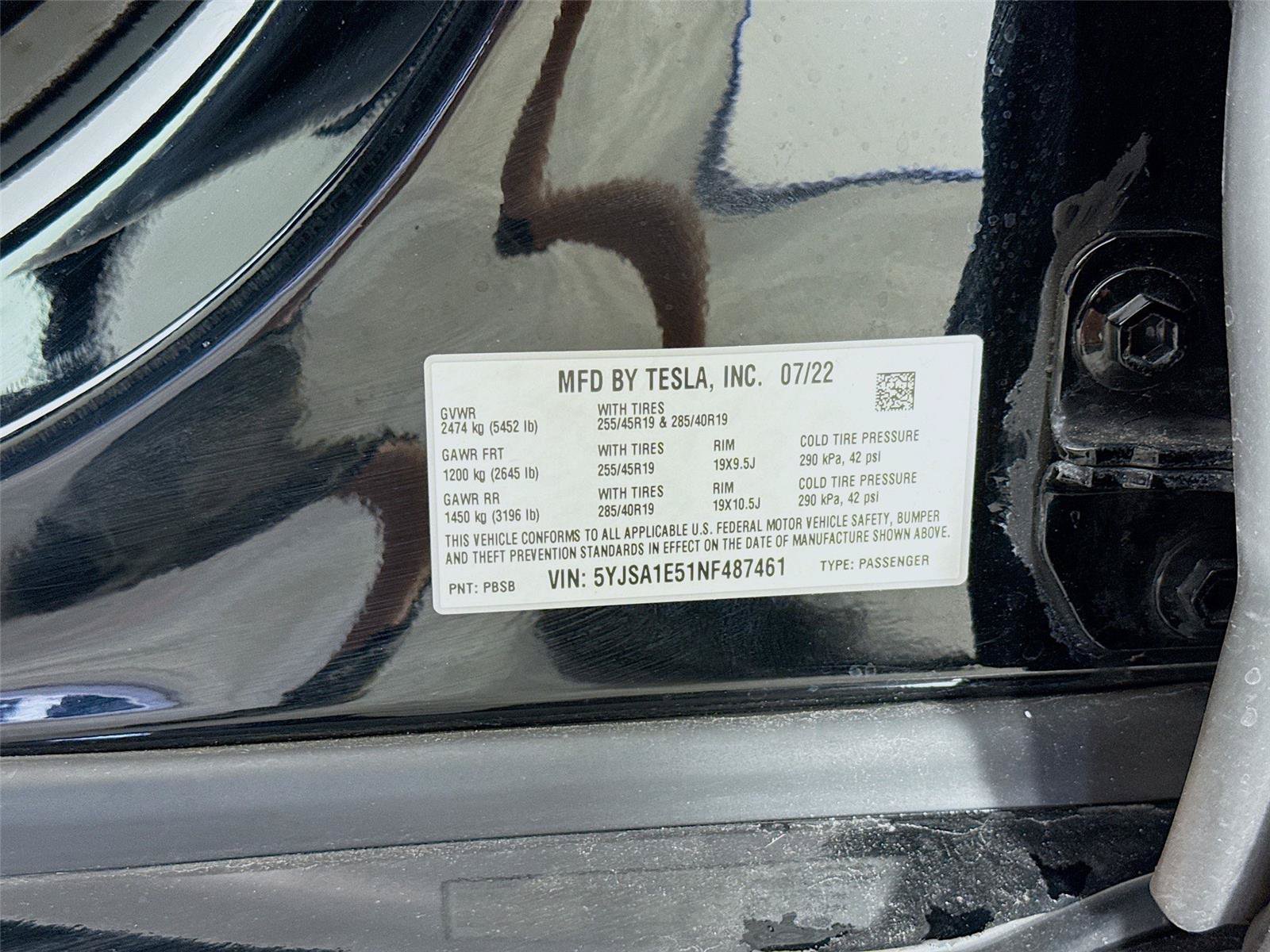 Used 2022 Tesla Model S AWD/4WD image 14