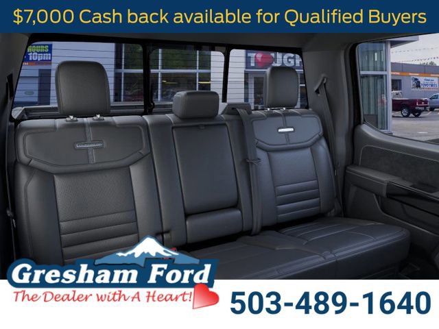 New 2025 Ford F150 Lightning Platinum w/ Dark Elements Package image 12