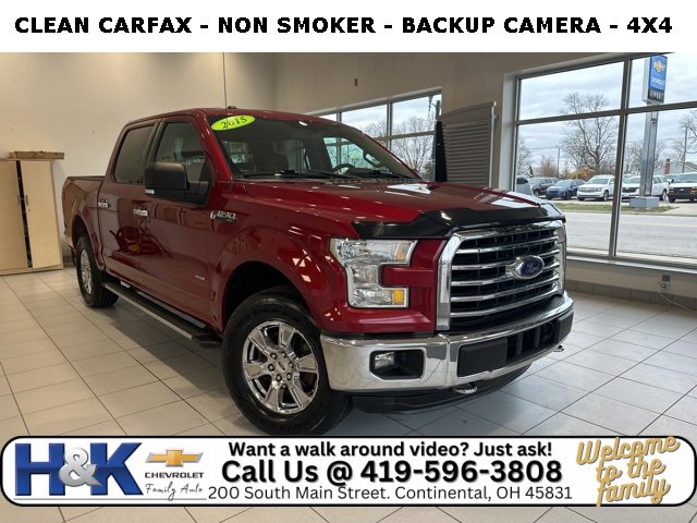 Used 2015 Ford F150 XLT w/ Equipment Group 301A Mid image 1
