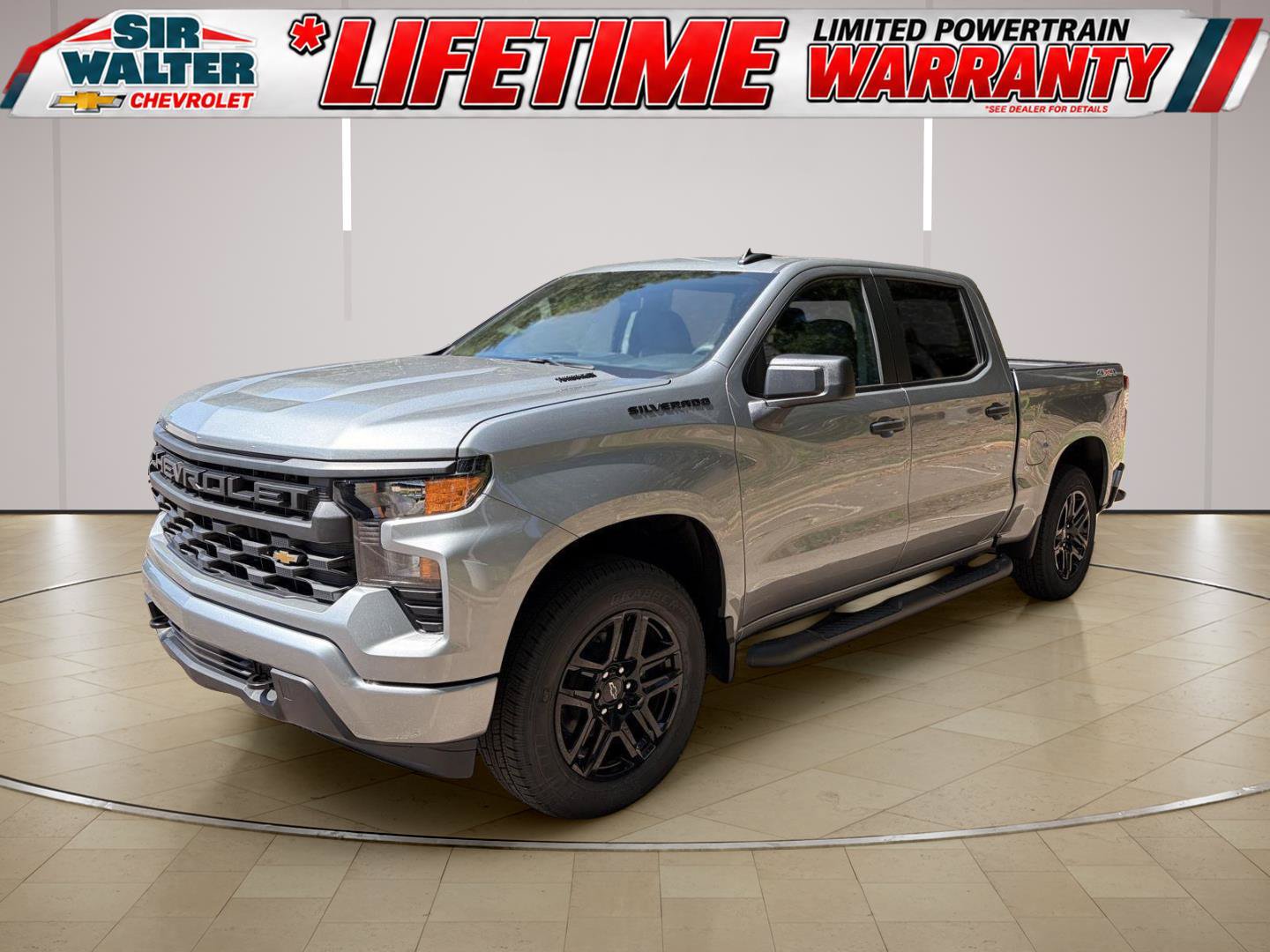 New 2026 Chevrolet Silverado 1500 Custom w/ LPO, Dark Essentials Package AWD/4WD image 1