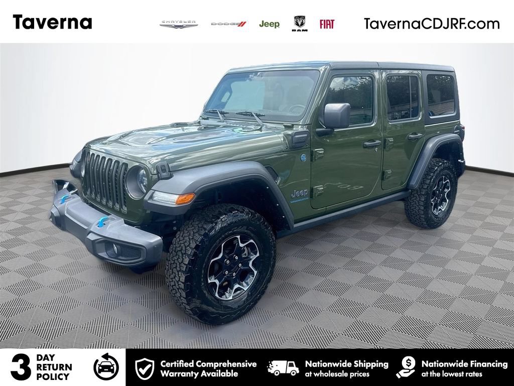 Used 2023 Jeep Wrangler Unlimited Rubicon 4xe w/ Cold Weather Group