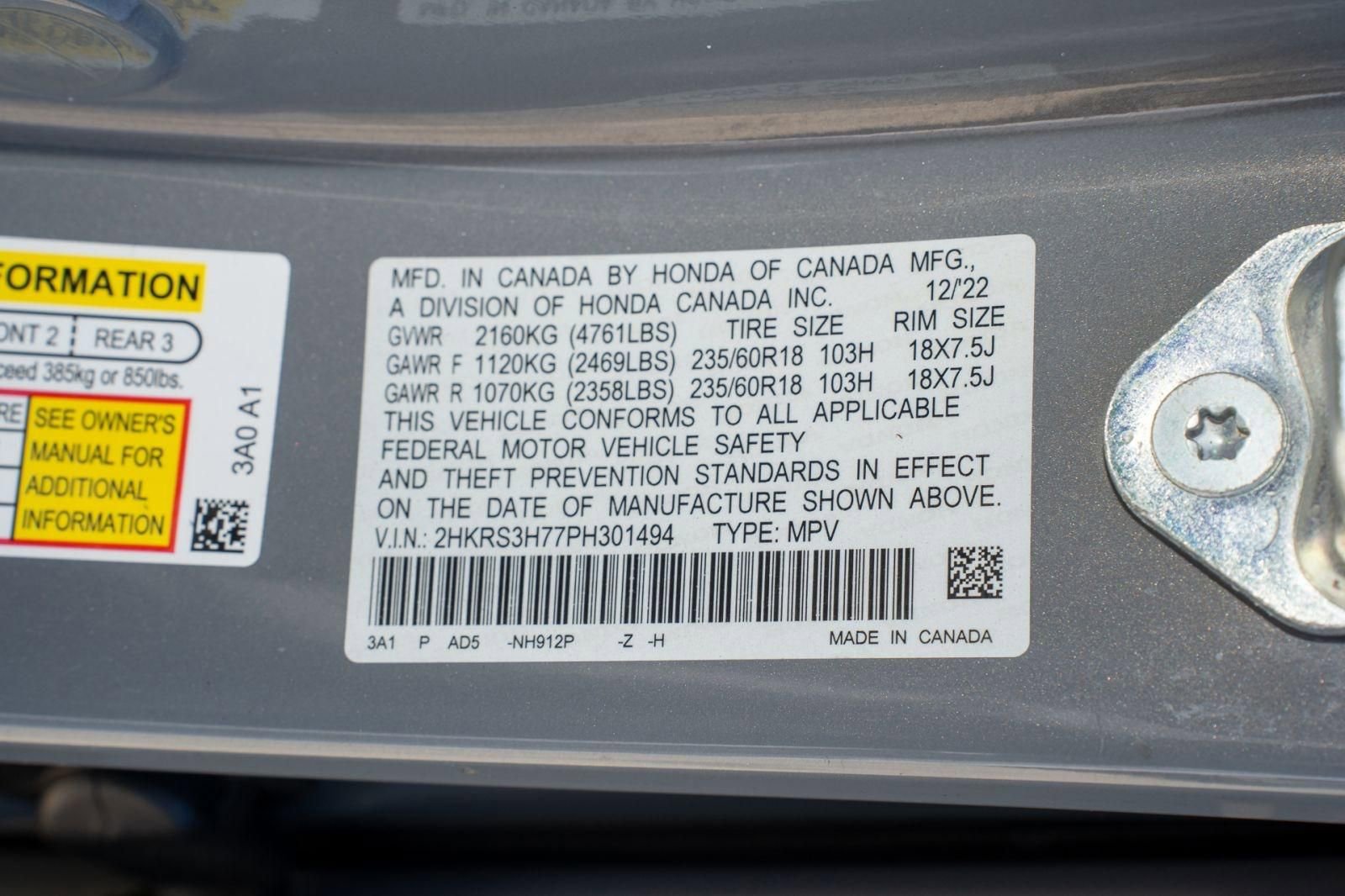 Certified 2023 Honda CR-V EX-L image 40