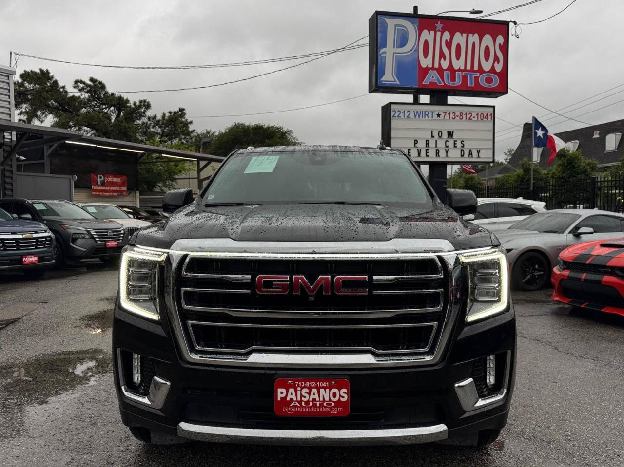 Used 2021 GMC Yukon SLT w/ SLT Luxury Plus Package RWD image 3