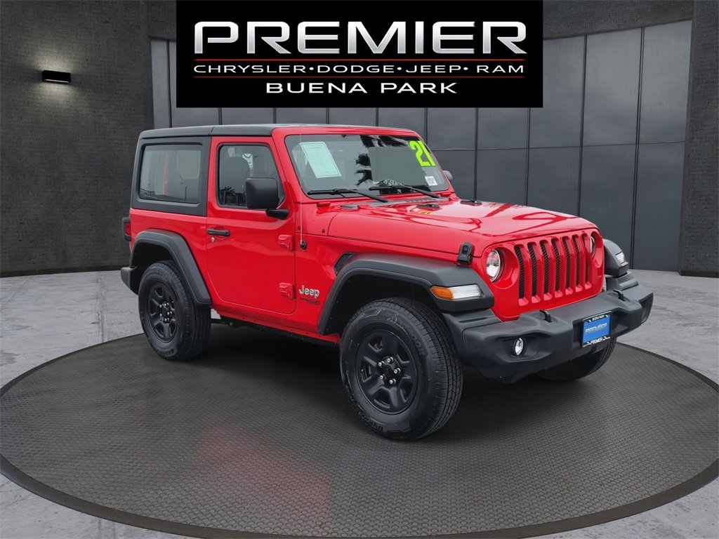 Used 2021 Jeep Wrangler Sport image 2