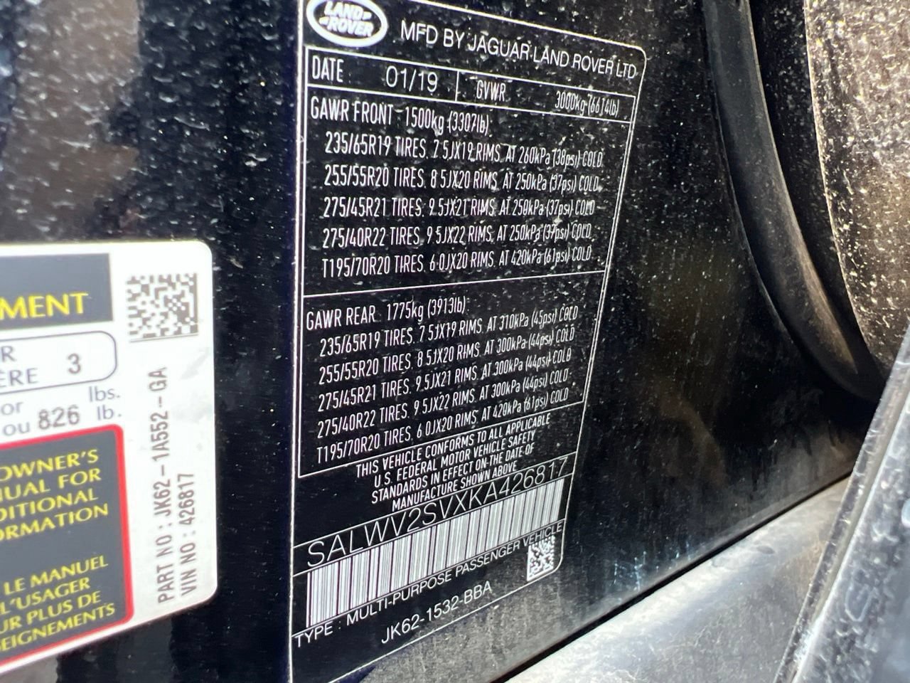 Used 2019 Land Rover Range Rover Sport HSE Dynamic AWD/4WD image 28