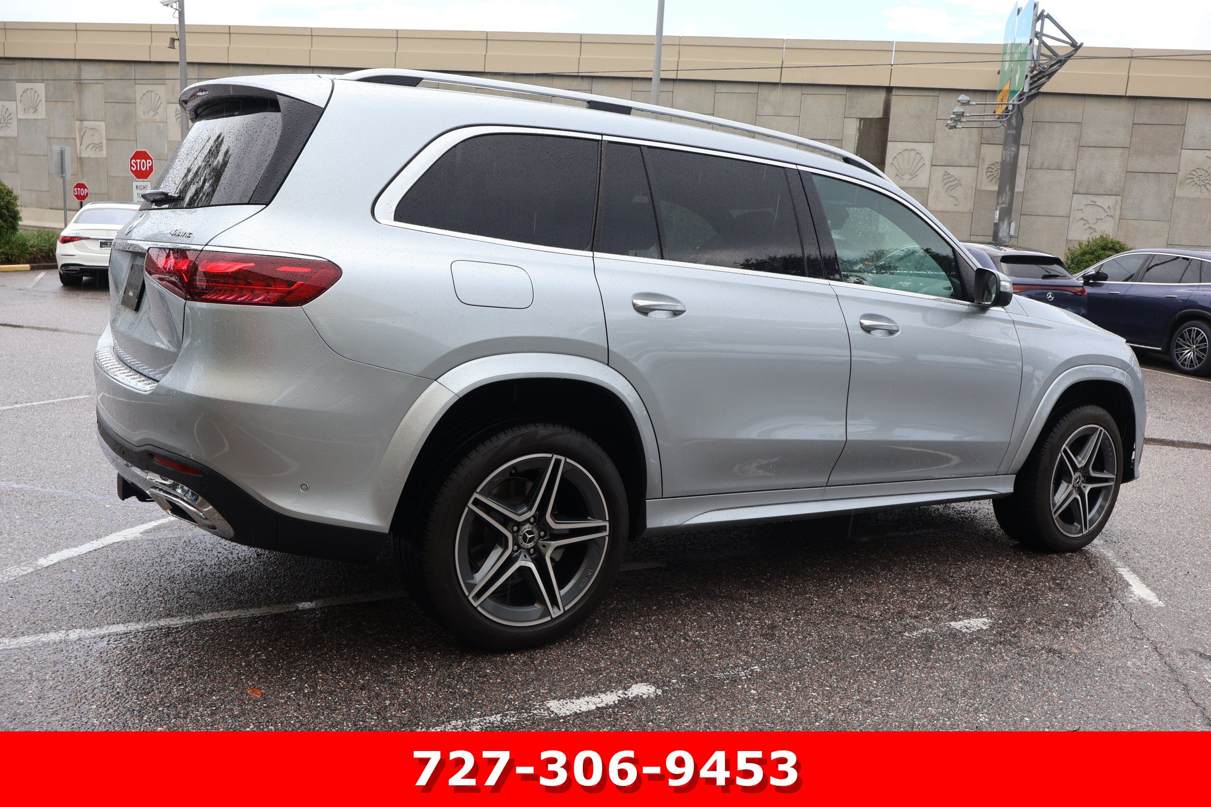 Certified 2025 Mercedes-Benz GLS 450 4MATIC w/ AMG Line Exterior image 10