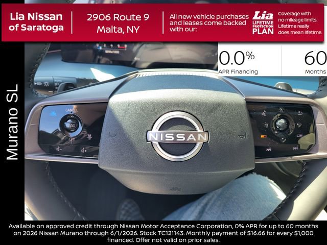 New 2026 Nissan Murano SL AWD/4WD image 17